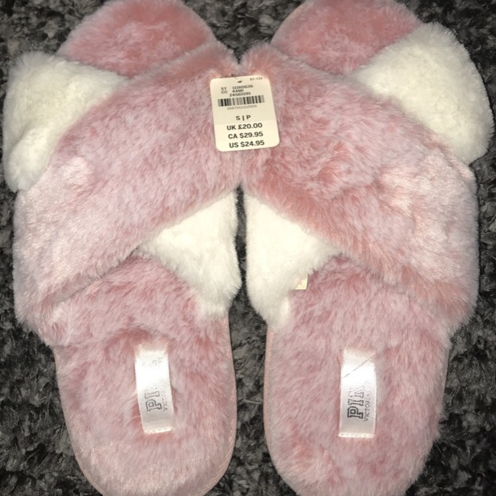 Pink slippers
